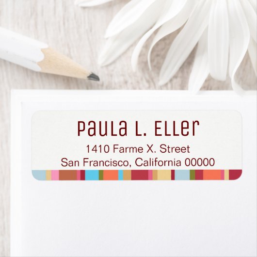 Rücksendekennzeichen für Farbstreifen (Insitu)