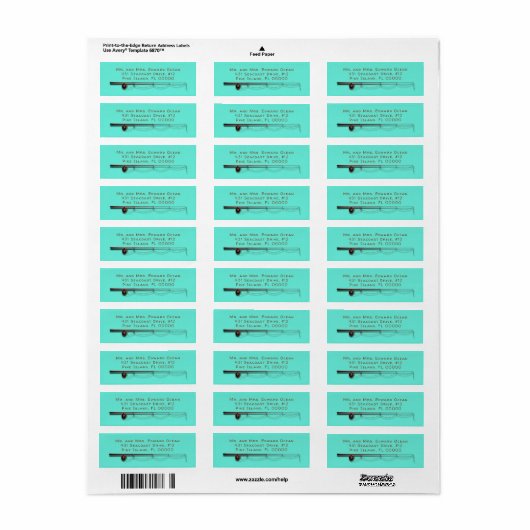 Rücksendekennzeichen für Fischer (Vorne)