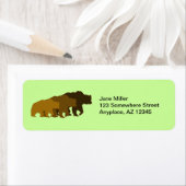 Rücksendekennzeichen für Grizzlybären (Insitu)