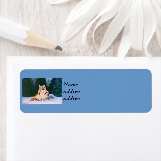 Rücksendekennzeichen für Holzwolf (Insitu)