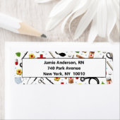 Rücksendekennzeichen für Krankenschwester (Insitu)