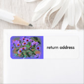 Rücksendekennzeichen für lila Sterne (Insitu)