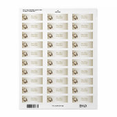 Rücksendekennzeichen für weiße Vögel (Vorne)