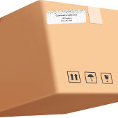 Rücksendekennzeichen für Weißsilber-Glitzer