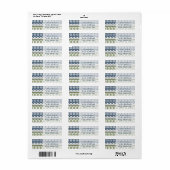 Rücksendekennzeichen für Winter Sweater (Vorne)