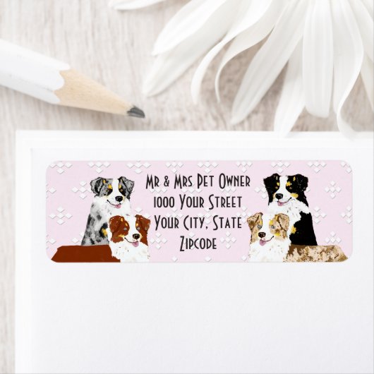 Rücksendesiegel für australische Schafhirten (Insitu)