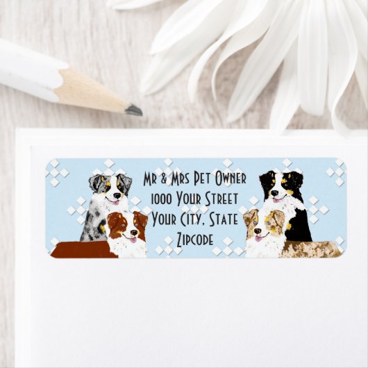 Rücksendesiegel für australische Schafhirten (Insitu)