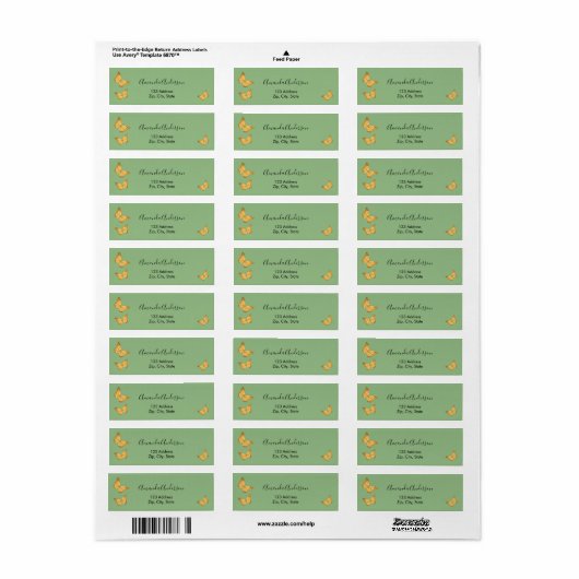 Rücksendesiegel für Butterfly-Butterfly (Vorne)