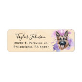 Rücksendesiegel für deutsche Hirten (Vorne)