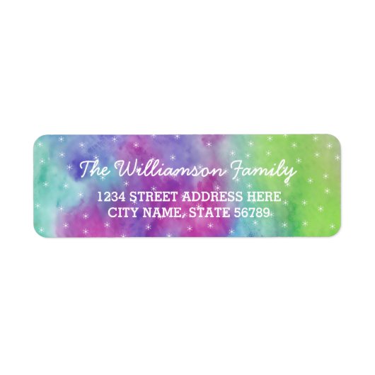 Rücksendesiegel für die Wasserfarbenlampe (Vorne)