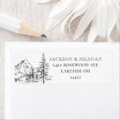 Rücksendesiegel für Pine Trees Mountain (Insitu)