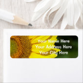 Rücksendesiegel für Sonnenblumen (Insitu)