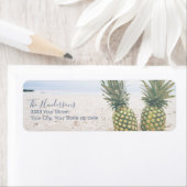 Rücksendesiegel für tropische Ananas (Insitu)