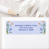 Rücksendesiegel Gelb und periwinkl (Insitu)