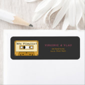 Rücksendetikett für Kassettenband (Insitu)