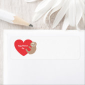 Rücksendetikett für Valentinstag (Insitu)