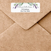 Rücksendetikett "Lavender eucalyptus"