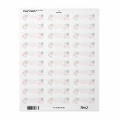 Rücksendetikett Winter Onederland (Vorne)