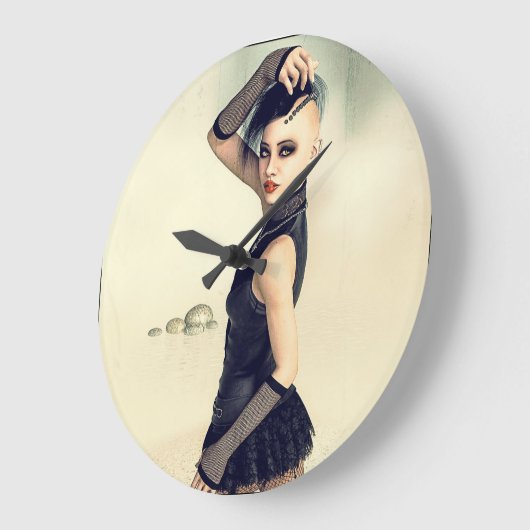 rücksichtslos große wanduhr (Winkel)