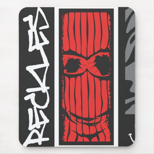 rücksichtslos mousepad (Vorne)