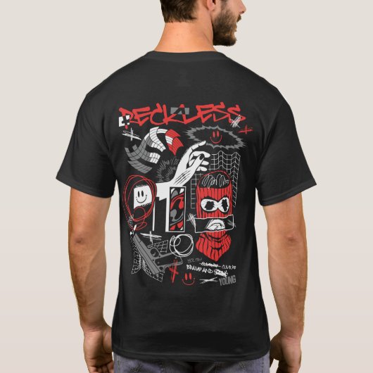 rücksichtslos T-Shirt (Rückseite)