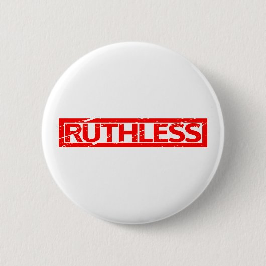rücksichtslose Briefmarke Button (Vorderseite)