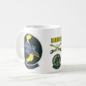 Rücksichtslose Reiter Kaffeetasse (Vorderseite Links)