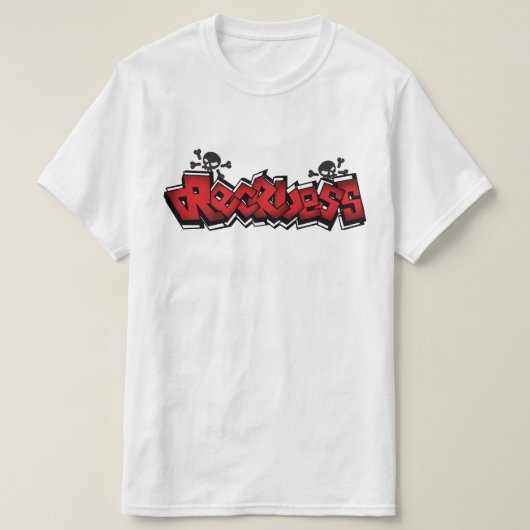 Rücksichtsloses Leben  T-Shirt (Design vorne)