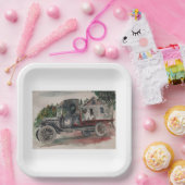 Rücksitztreiber Pappteller (Party)