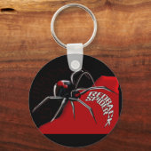 Rückspinne Schlüsselanhänger (Vorderseite)