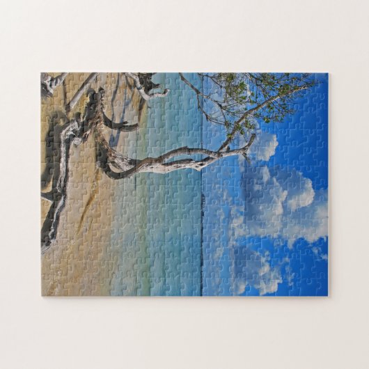 Rückstand zum blinden Durchlauf Puzzle (Horizontal)