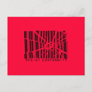 Rückstandkonformität Postkarte