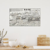 Rückstoß der französischen Gun-Boote Poster (Küche)