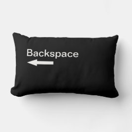 Rücktasten-Computer-Schlüssel (Schwarzes) Lendenkissen