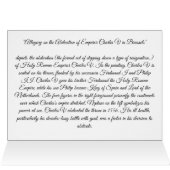 Rücktritt Kaiser Charles V in Brüssel (Innenansicht Horizontal (Oben))