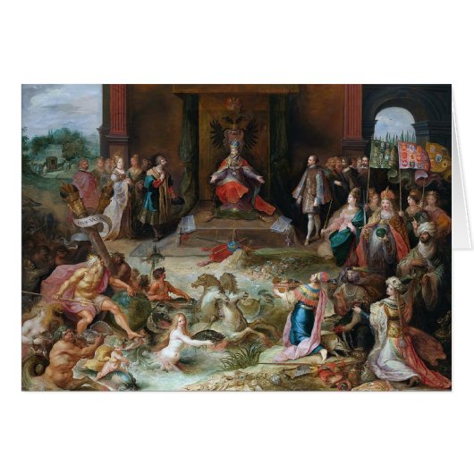 Rücktritt Kaiser Charles V in Brüssel (Vorderseite (Horizontal))