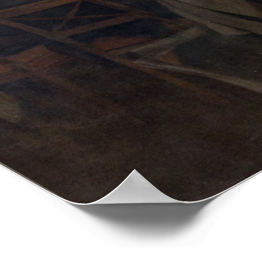 Rücktritt Washingtons Poster (Ecke)