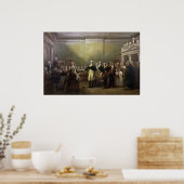 Rücktritt Washingtons Poster (Küche)