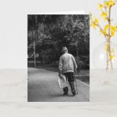 Rücktrittskarte Karte (Gelbe Blume)