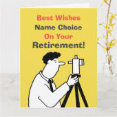 Rücktrittskarte Karte (Gelbe Blume)