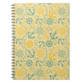 Rückwand mit Anker, Seile Notizblock (Vorderseite)