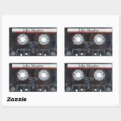 Rückwandband Rechteckiger Aufkleber (Blatt)