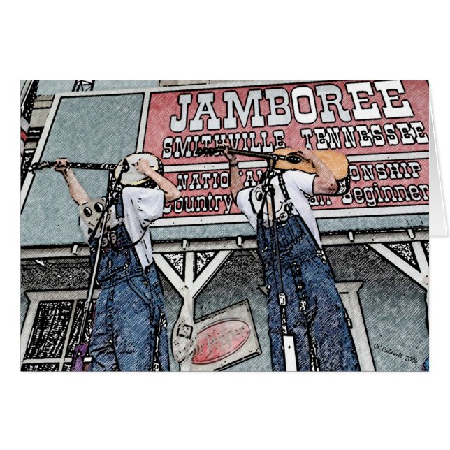 Rückwärts Bluegrass (Vorderseite (Horizontal))