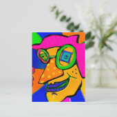 rückwärts postkarte (Stehend Vorderseite)