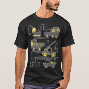 Rückwärtsbau für den Treiber für den Schalt-Warnba T-Shirt