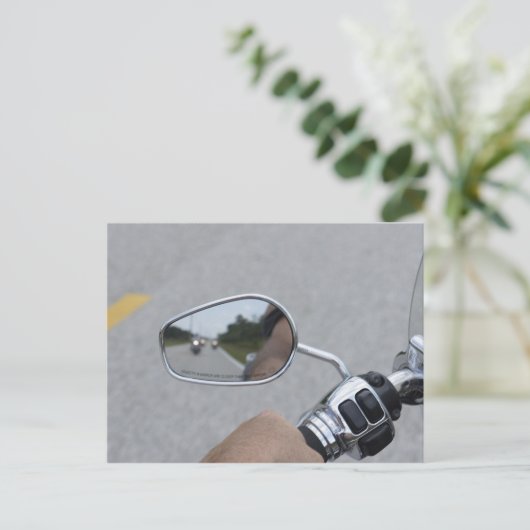 Rückwärtsfahrer Postkarte (Stehend Vorderseite)