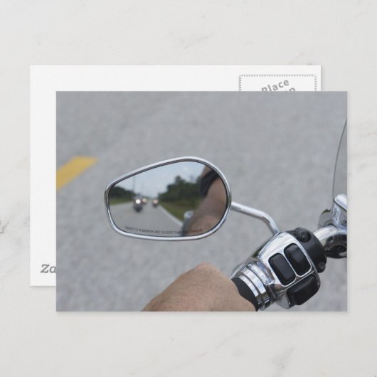 Rückwärtsfahrer Postkarte (Vorne/Hinten)