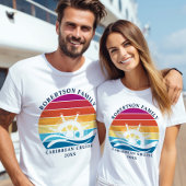 Rückwärtsfahrt auf dem Rückfahrrad des Schiffes T-Shirt