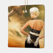 Rückwärtsflug - SRF Keramikornament (Links)