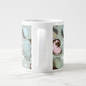 Rückwärtsgang der Maschenprobe Jumbo-Tasse (Rückseite)